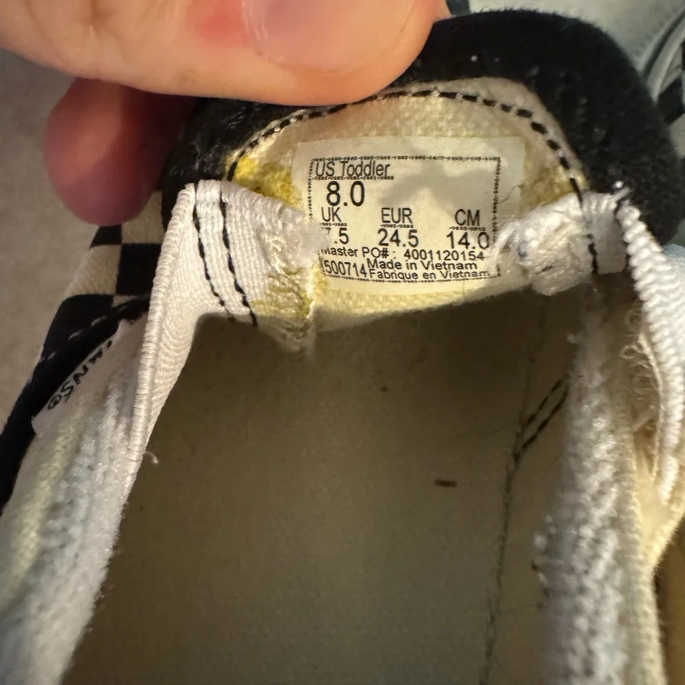 Vans cute shoe